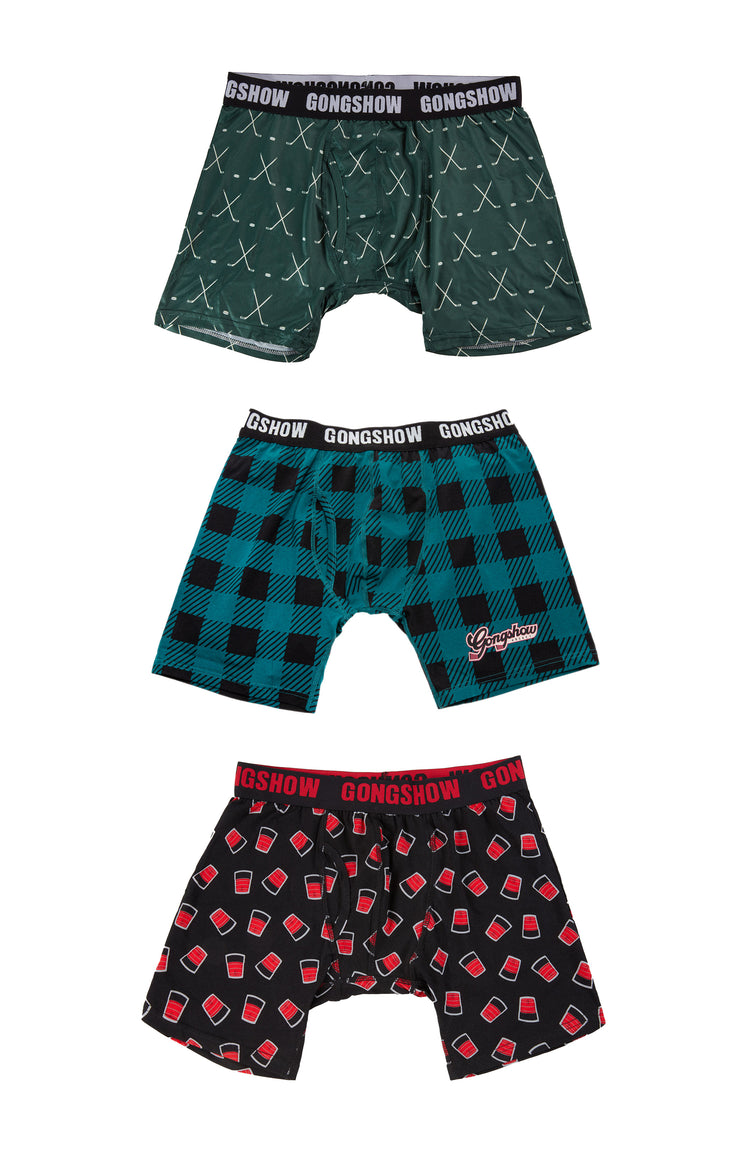 Boxers 3-Pack Bundle B