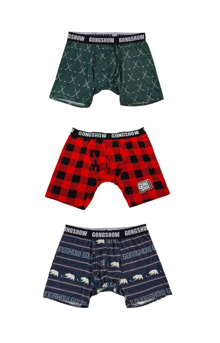 Boxers 3-Pack Bundle D