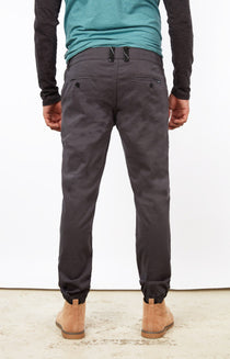 Dark Grey Jogger Chinos