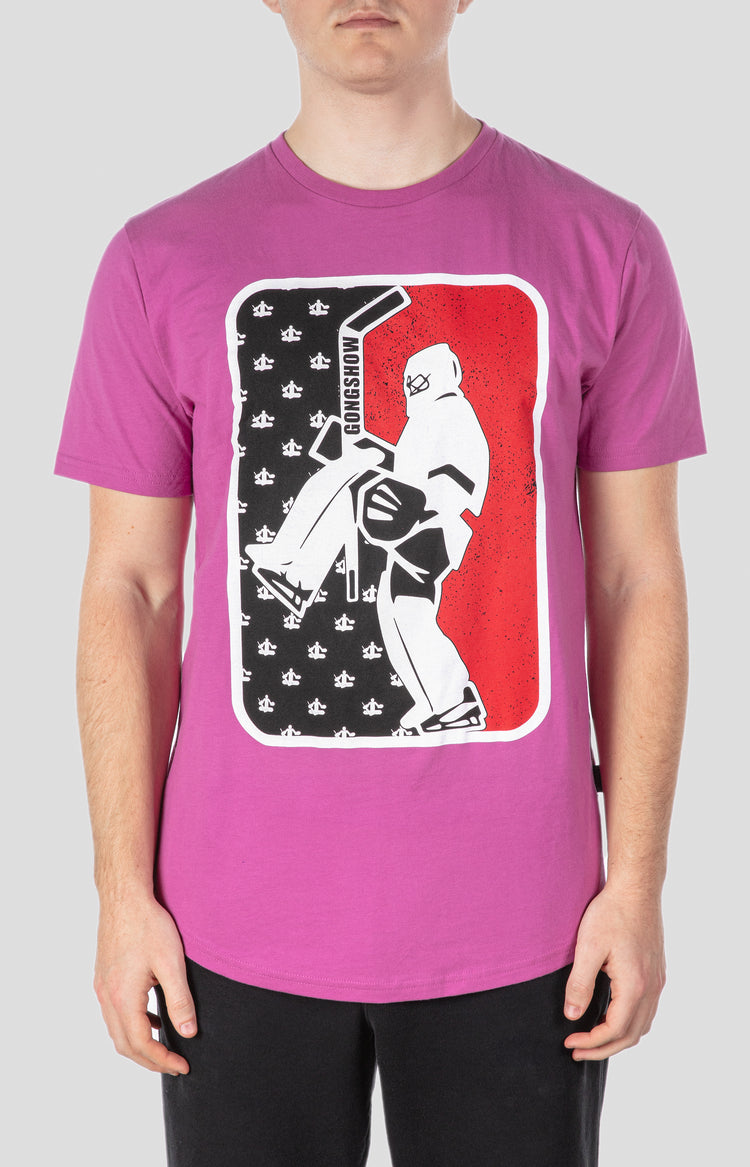 gongshow gear Tendy Nation Magenta Adult GONGSHOW Hockey Tee – GONGSHOW GEAR