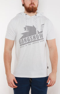 Canuck Hooded Tee - White