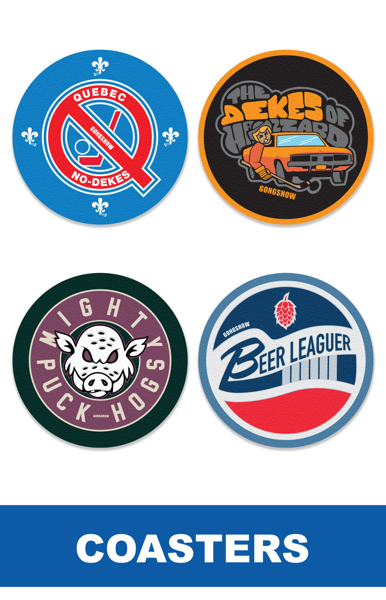 Beer League Coasters - 4PK