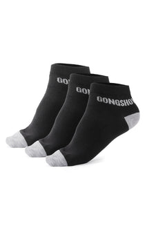 Heel To Toe Black - 3 Pack