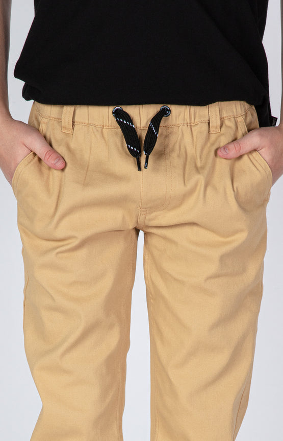 JR Khaki Jogger Chinos