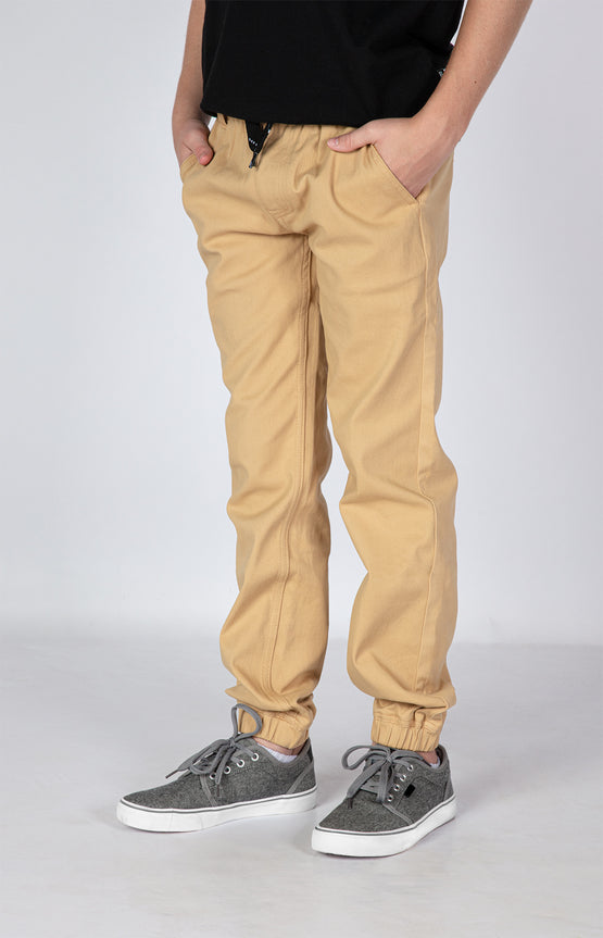 JR Khaki Jogger Chinos