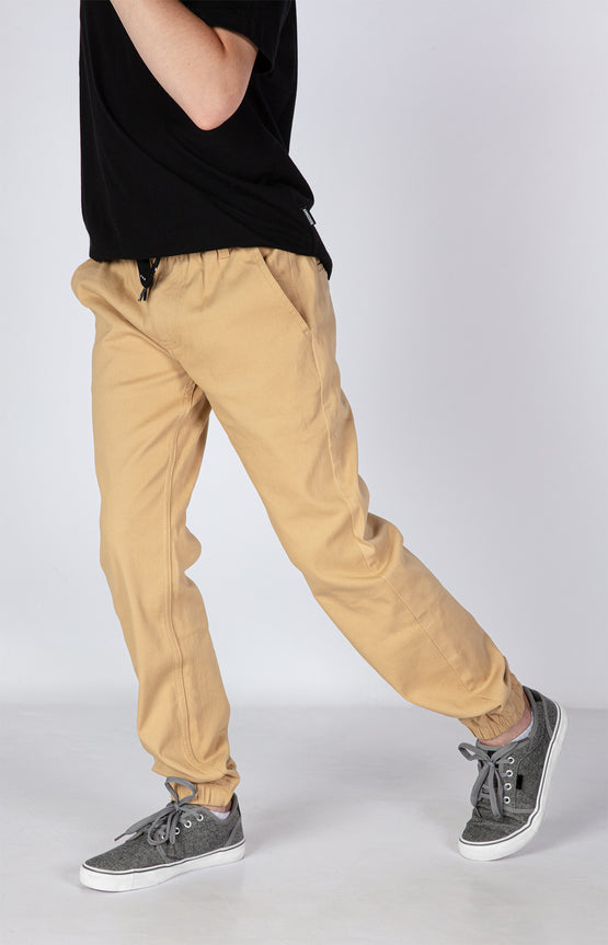 JR Khaki Jogger Chinos