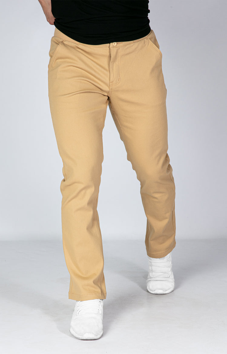 Khaki Hockey Legs Men's Jogger Chinos – GONGSHOW Canada