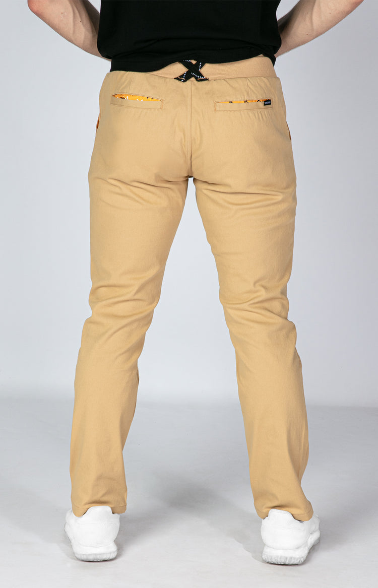Mens yellow sales khaki pants