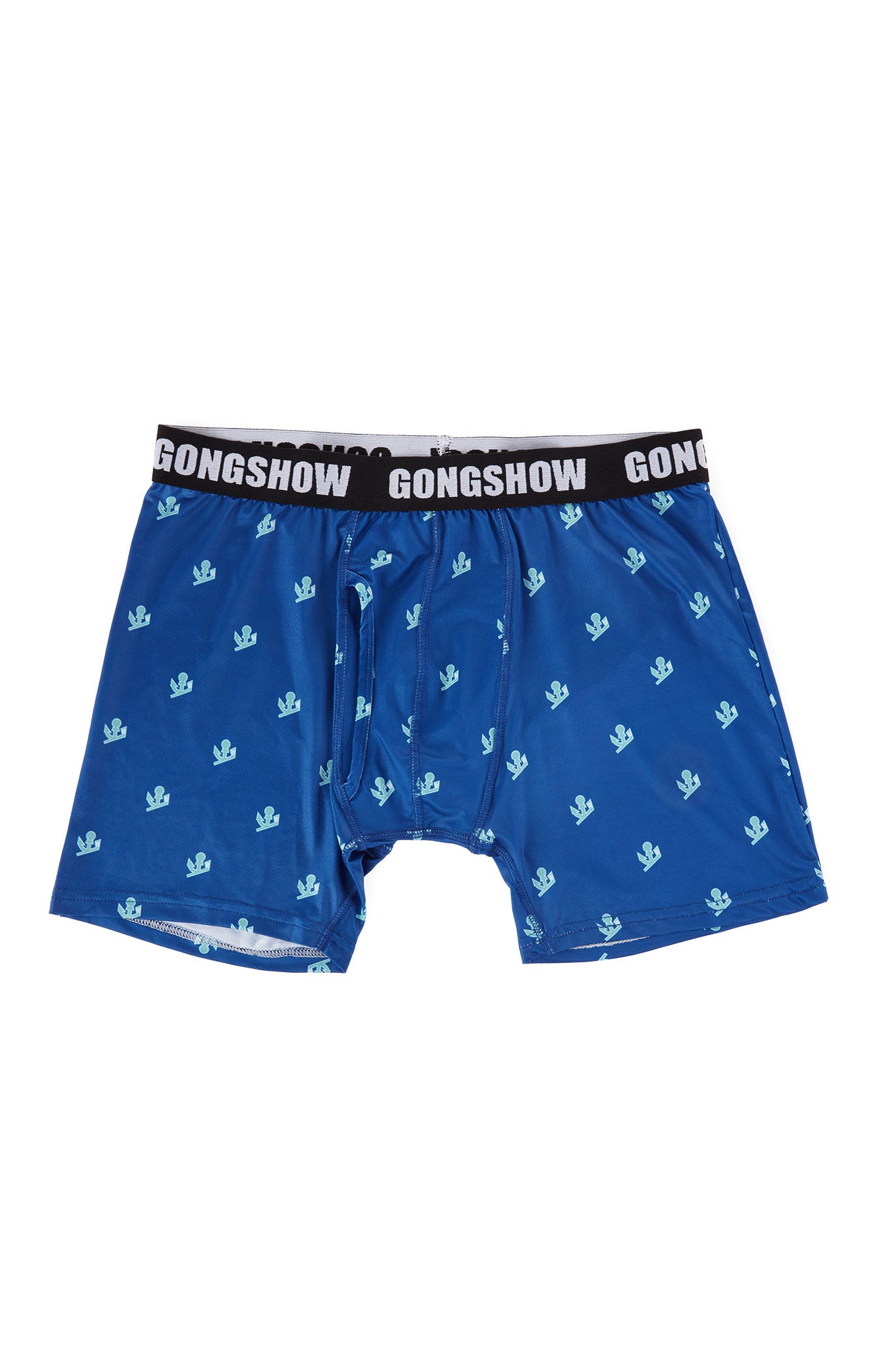 Anchors Away Blue Mens GONGSHOW Hockey Boxer Shorts – GONGSHOW Canada