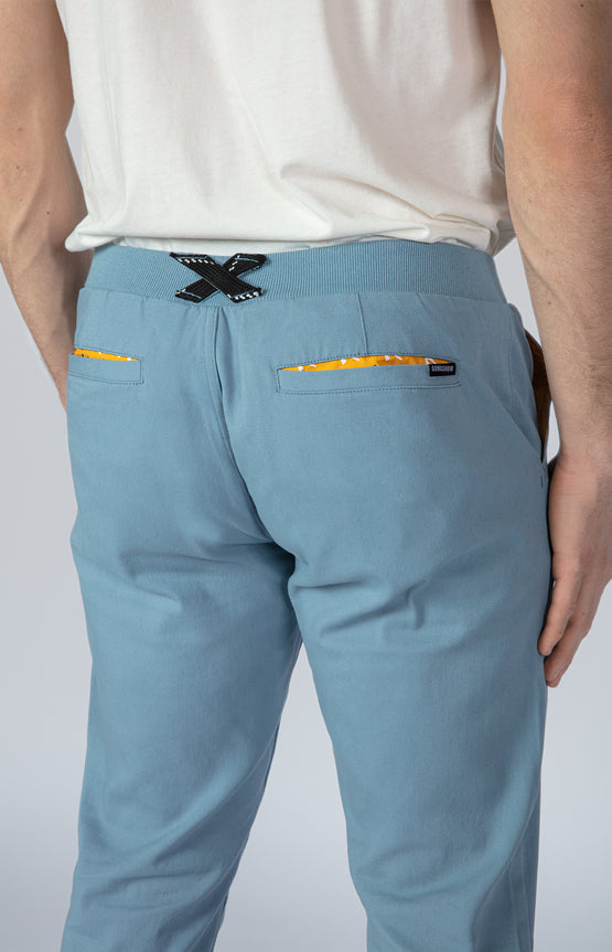 Light Blue Jogger Chinos