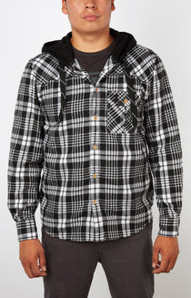 Plaid For The Lad Black/White