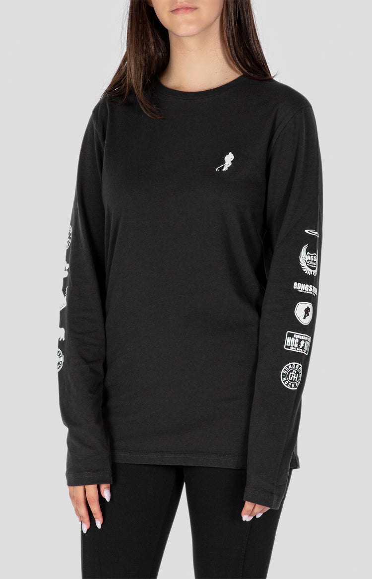 Branded Since 02 Jet Black Adult Longsleeve – GONGSHOW GEAR