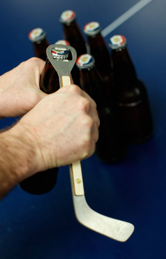 Hockey Stick Bottle Opener