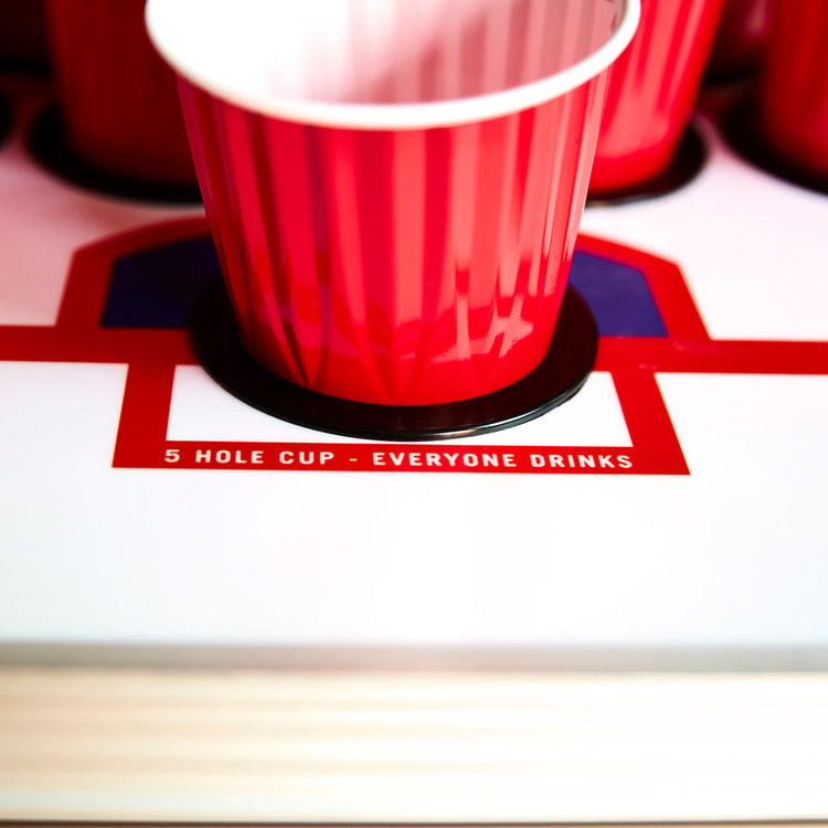 Hockey Beer Gonger®️ Pong Table 8 ft, Pong Games GONGSHOW GEAR