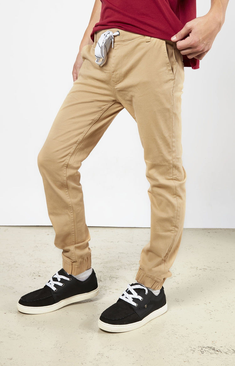 Youth khaki joggers 2025