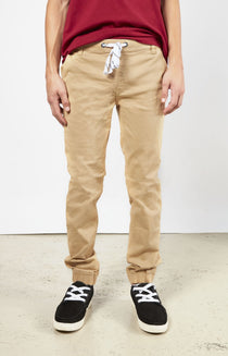Khaki Jogger Chinos JR