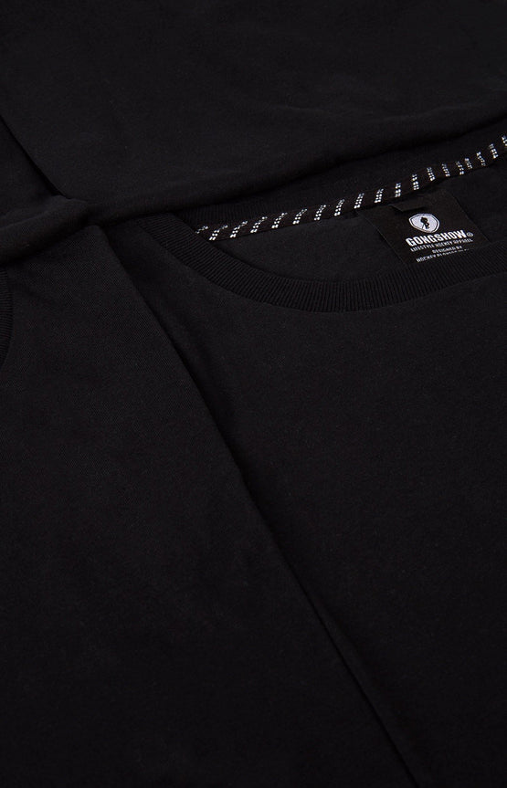 GONGSHOW Black Tee - 4 pack