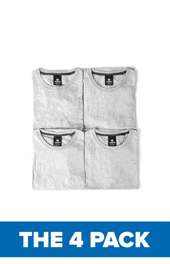 GONGSHOW Grey Tee - 4 pack