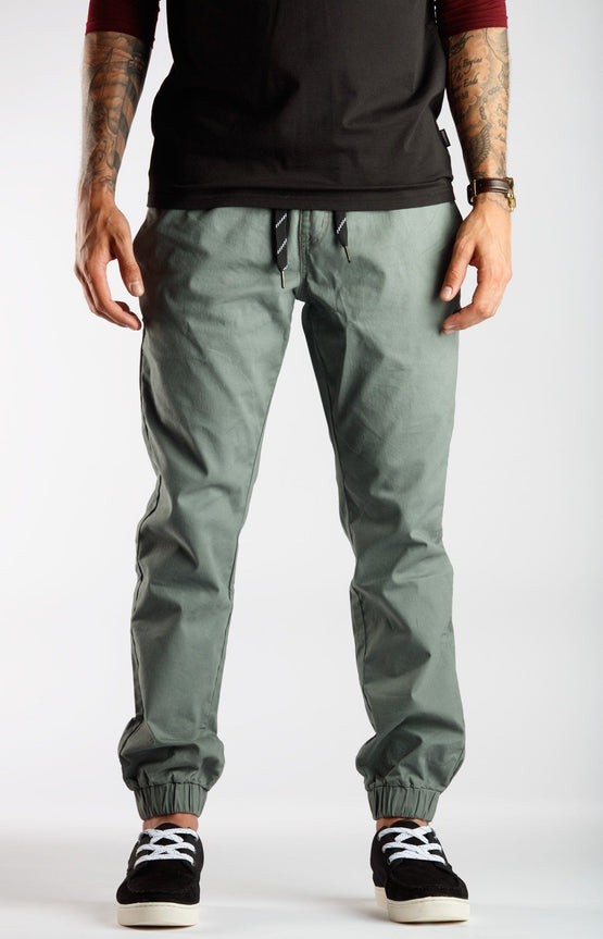 Grey Jogger Chinos