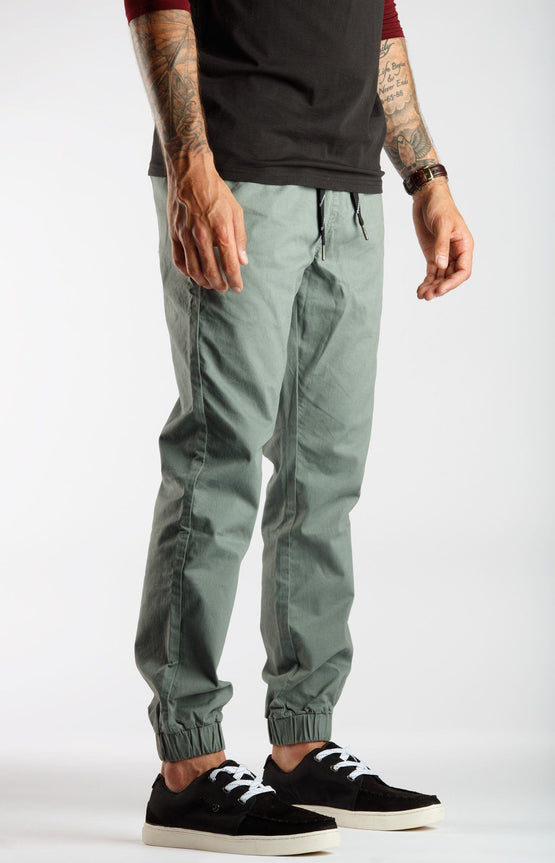 Grey Jogger Chinos