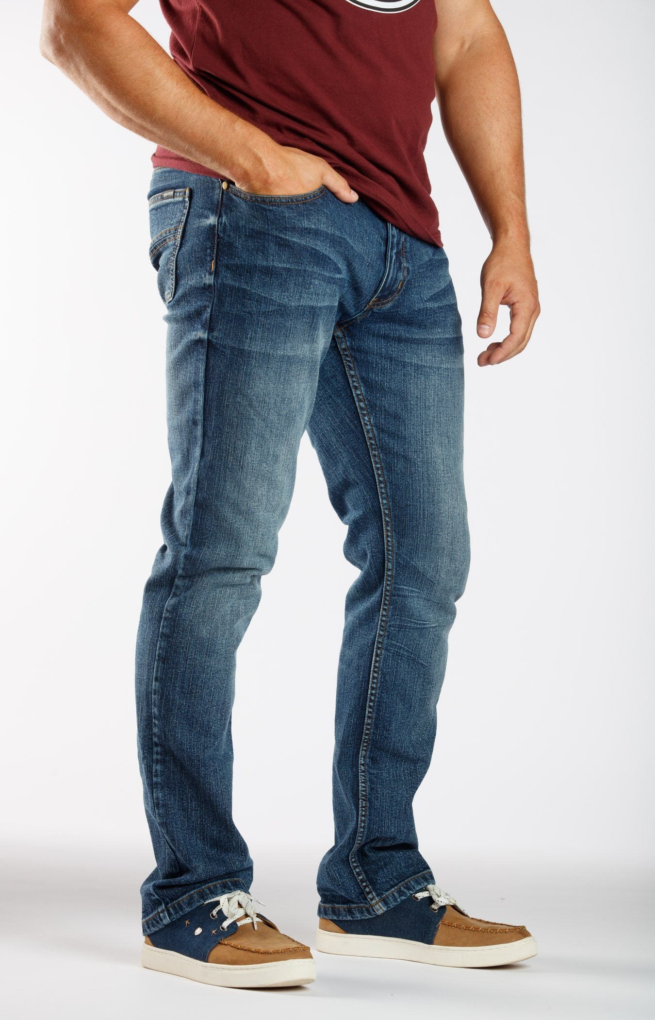 Quadasaurous Dark Wash Gongshow Mens Hockey Jeans GONGSHOW GEAR