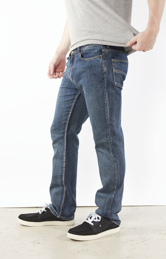 Quadasaurous Medium Wash - Slim Stretch