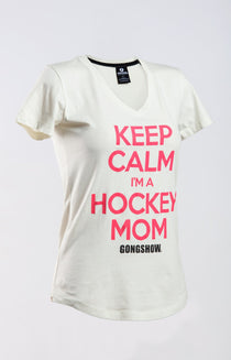 Keep Calm Hockey Mom