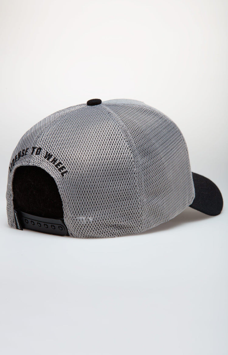 License To Wheel Grey Gongshow Curved Brim Hockey Hat – GONGSHOW GEAR