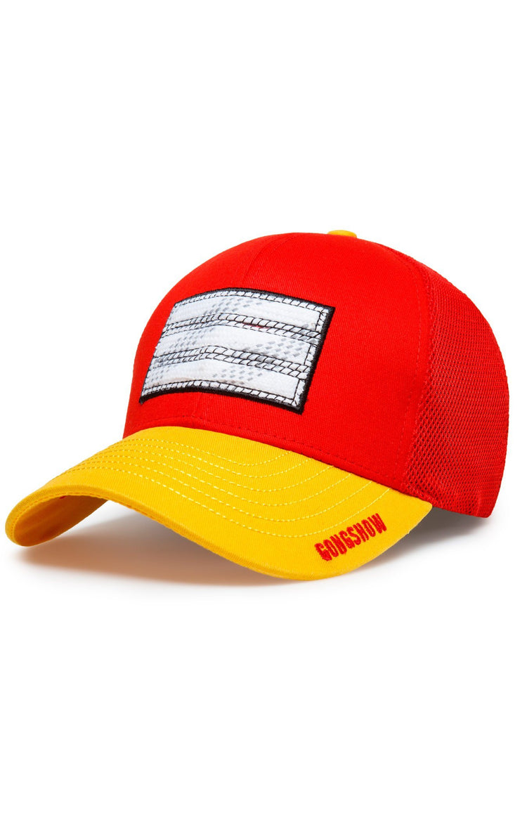 Calgary Hockey Skate Lace Curved Brim Team Hats, caps and headwear