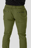 Olive Green Jogger Chino