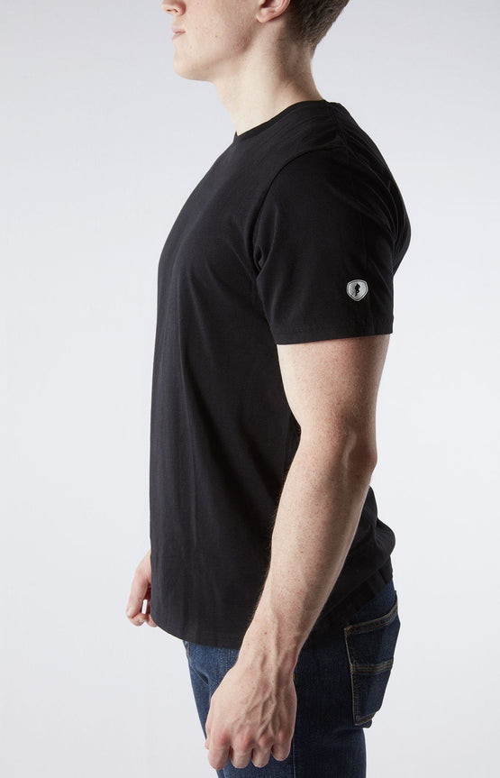 Blank Crew Neck Tee - Black