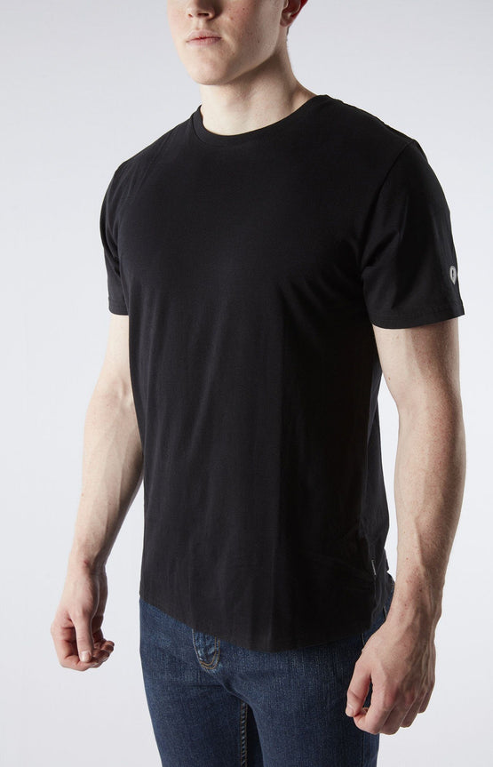 Blank Crew Neck Tee - Black