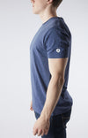 Blank Crew Neck Tee - Blue