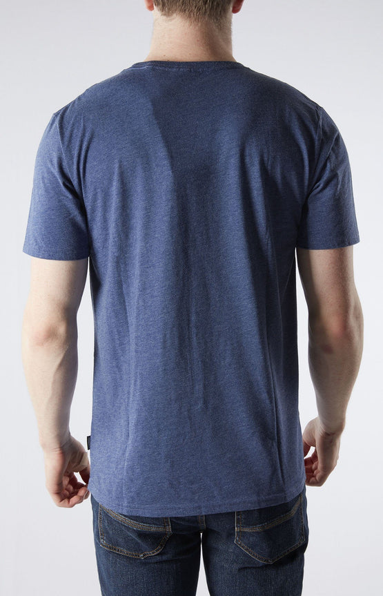 Blank Crew Neck Tee - Blue