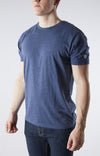 Blank Crew Neck Tee - Blue