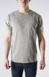 Blank Crew Neck Tee - Grey