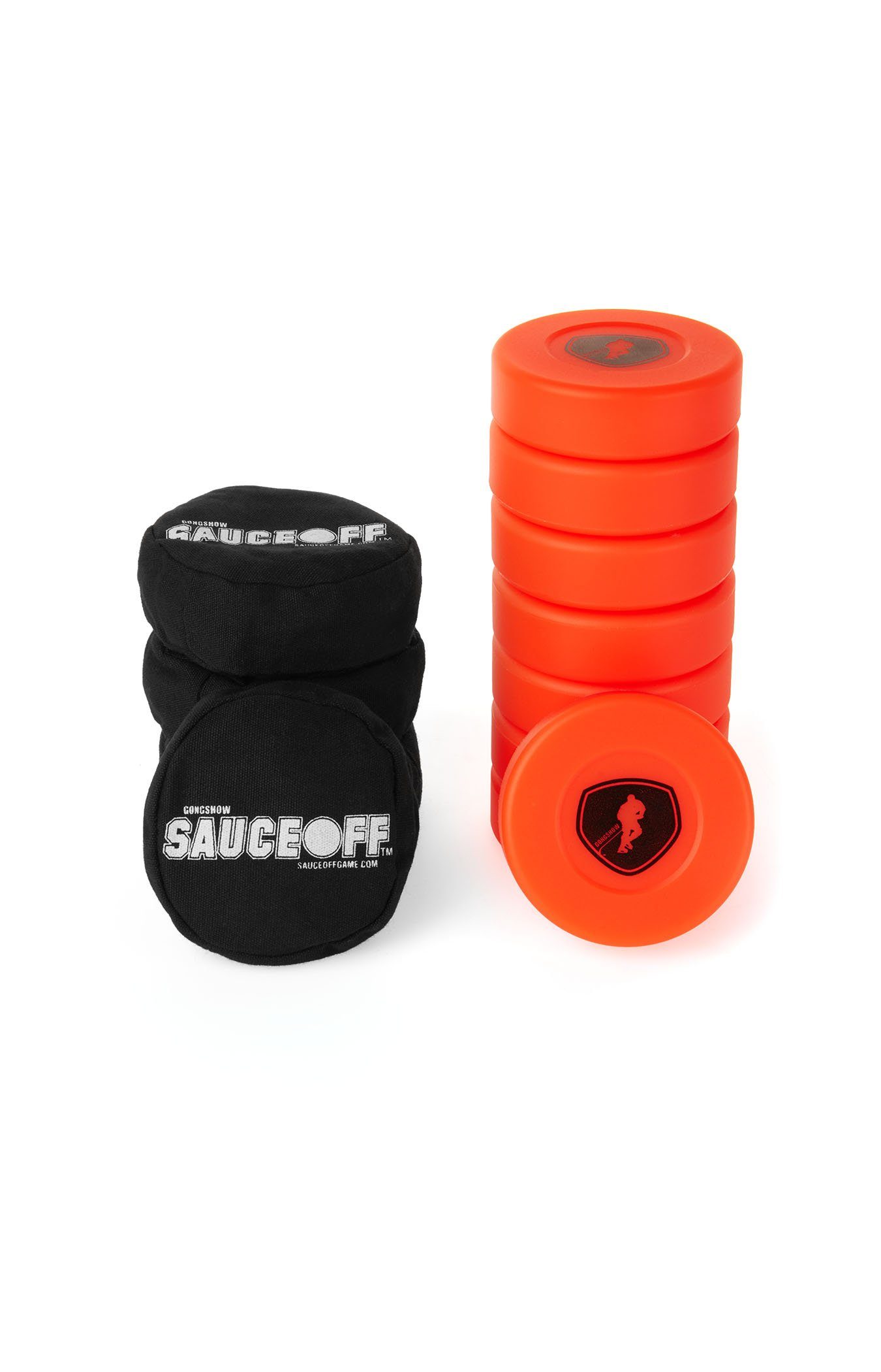 The Official SAUCEOFF Hockey Cornhole Tailgaiting Game Set GONGSHOW GEAR