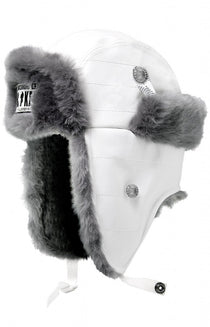 Trapper Hat White