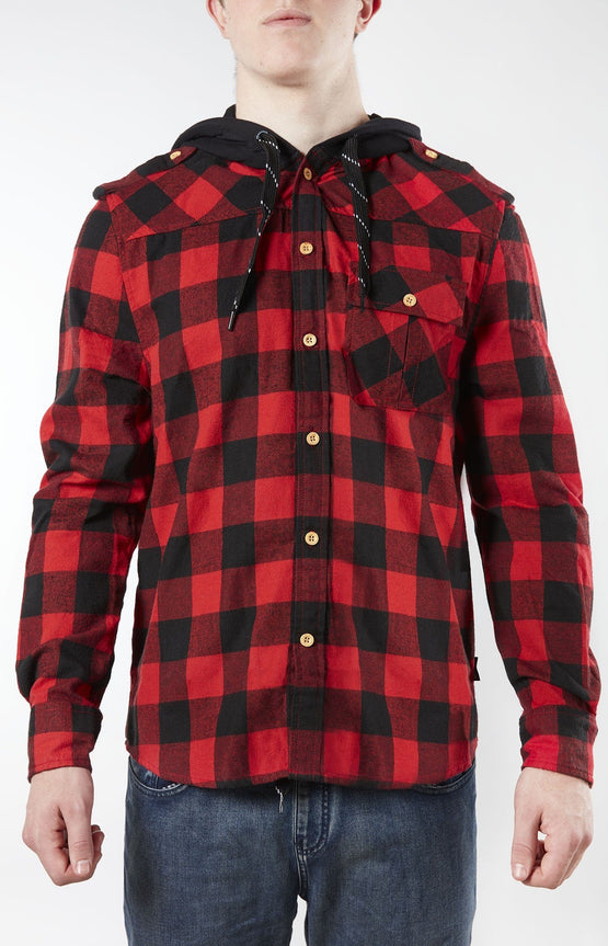 Plaid For The Lad Red/Black