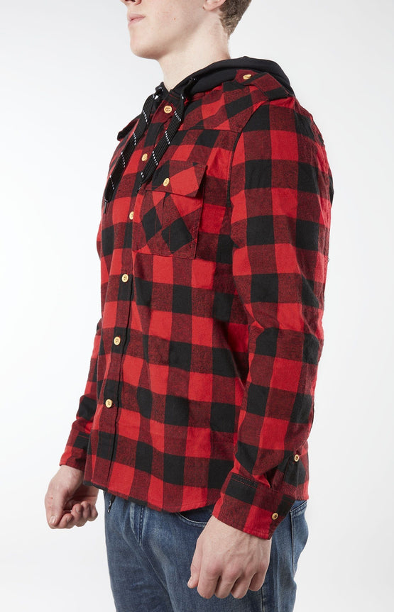 Plaid For The Lad Red/Black